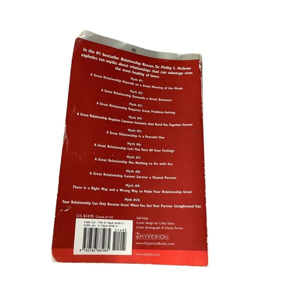 Relationship Rescue By Phillip C. Mcgraw Ph.D. Paperback 2000 - Picture 2 of 16